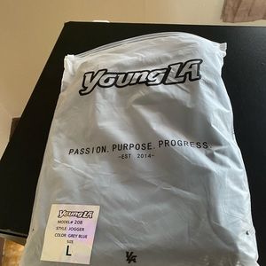 YoungLA Perfect Joggers Grey Blue